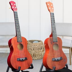 Đàn Ukulele Concert / Tenor Vinaguitar VU42 Giá Rẻ Mahogany Nhiều Thiết Kế Đẹp 2