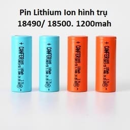 Pin sạc Li-Ion lithium 14500 500mah và 18490. 1200mah/ 18650 4v2 Panason 4200mah/ 26650/ Sạc PinTiểu MS-5D81H, LMS 8