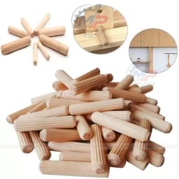 Chốt Gỗ Tròn (0.5kg - 1kg) , Chốt Gỗ Ghép Mộng Liên Kết, Chốt Gỗ Tròn 6mm, 8mm, 10mm, 12mm Chot-03 1