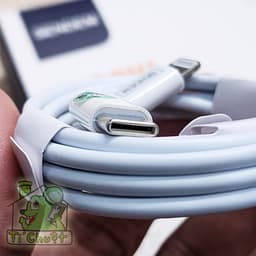 [C-L] Cáp Sạc Nhanh SENDEM TD-1M PD 30W USB-C to Lightning Dây Cao Su ZIN Chính Hãng 4