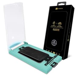 [Có iP18] Cường Lực HODA® 3D Chống Hiệu Ứng Cầu Vồng x C.Chói Full Tràn Viền Vát Cạnh Không Lẹm Viền cho iP 18 Pro Max 4
