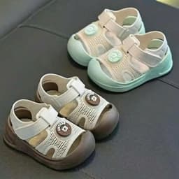 Dép Sandal Tập Đi Cho Bé Trai Bé Gái Đế Mềm Êm Chân Chống Trơn Trượt Size 18–23 [801] 2