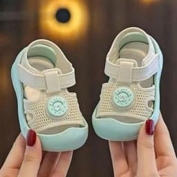 Dép Sandal Tập Đi Cho Bé Trai Bé Gái Đế Mềm Êm Chân Chống Trơn Trượt Size 18–23 [801] 4