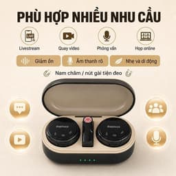 Bộ 2 Micro Thu Âm Cài Áo Remax K16 Li-ght-ning/ Type-c và 1 Micro k02/ K23 4