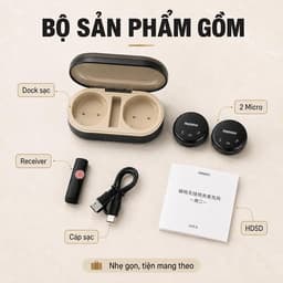 Bộ 2 Micro Thu Âm Cài Áo Remax K16 Li-ght-ning/ Type-c và 1 Micro k02/ K23 3