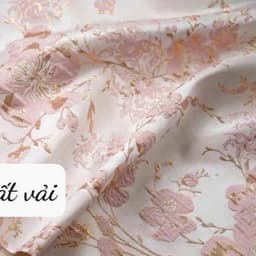 Váy Gấm Hoa Nổi Lật Vạt Phối Màu Dáng A Ngắn Kieupham.shop 7
