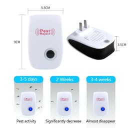 Máy Đuổi Chuột Năng Lượng Mặt Trời và Máy đuổi côn trùng bằng sóng siêu âm Pest Reject/ Sonic MT610E 9