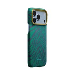 [Có iP18] Ốp PITAKA Edge Case – Breath of Veins Bản Hở Viền Có Nút Control – Siêu Phẩm Từ Sợi Aramid Dệt cho iP 9