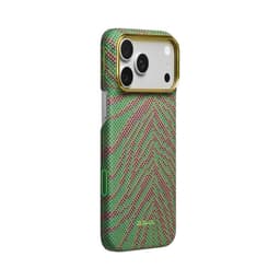 [Có iP18] Ốp PITAKA Edge Case – Breath of Veins Bản Hở Viền Có Nút Control – Siêu Phẩm Từ Sợi Aramid Dệt cho iP 7
