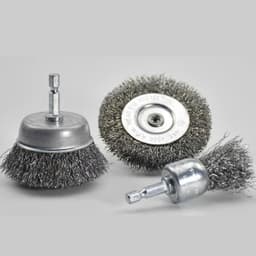 Bộ Chổi Đánh Gỉ 9 Chi Tiết Chân Lục Giác 1/4” Thép Carbon – Đánh Rỉ, Làm Sạch Kim Loại 8