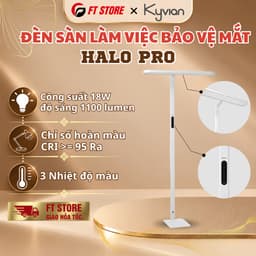 Đèn Sàn Làm Việc Bảo Vệ Mắt Kyvian Halo Pro by Velix - 60W, 3986 Lumen, CRI 98- CHÍNH HÃNG 1