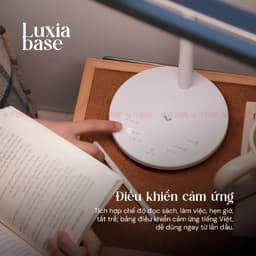 Đèn Bàn Làm Việc Bảo Vệ Mắt Kyvian Luxia Base by Velix 18W 1100 Lumen CRI 95 - 3 Nhiệt Độ Màu, Xoay 360 Độ 4