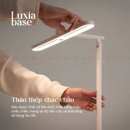 Đèn Bàn Làm Việc Bảo Vệ Mắt Kyvian Luxia Base by Velix 18W 1100 Lumen CRI 95 - 3 Nhiệt Độ Màu, Xoay 360 Độ 5