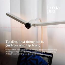 Đèn Bàn Làm Việc Bảo Vệ Mắt Kyvian Luxia Pro by Velix 16W 1100 Lumen CRI 97 - Xoay 180 Độ, 4 Nhiệt Độ Màu, Cảm Biến Sáng 3