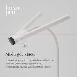 Đèn Bàn Làm Việc Bảo Vệ Mắt Kyvian Luxia Pro by Velix 16W 1100 Lumen CRI 97 - Xoay 180 Độ, 4 Nhiệt Độ Màu, Cảm Biến Sáng 4