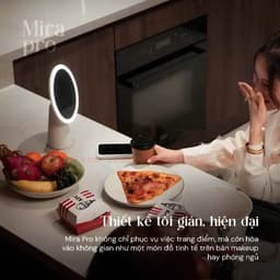 Đèn LED Gương Trang Điểm Kyvian Mira Pro 4.5W CRI 97 by Velix - 3 Sắc Độ Sáng, Pin Sạc 1800mAh, Xoay Linh Hoạt 7