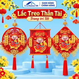 [TẾT2027]Lắc Đầu Thần Trang Trí Lễ Hội Treo Dây Chuyền Phong Cách Truyền Thống Mang Ý Nghĩa Phước Lành 1