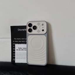 Ốp Lưng iphone Lưng Sóng Nhám 2 Màu Viền Silicon Hỗ  Trợ Từ Tính cho IPhone 11 12 13 14 15 16 17 18 Pro Max Plus Air 2