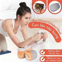 Con lăn tập bụng 2 bánh Có trợ lực 4D và 2023. LMS 4