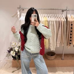 𝟏𝟒𝐚𝐦.𝐬𝐭𝐮𝐝𝐢𝐨 | Áo Len Nữ ERUME Cổ Tròn Dệt Kim Vặn Thừng Sợi Dày Dặn Phong Cách Hàn Quốc Mặc Thu Đông Thanh Lịch 1