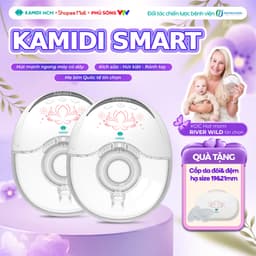 [Tặng cốp đôi] 2 Máy Hút Sữa Không Dây Kamidi Smart - Máy Hút Sữa Rảnh Tay - Máy Hút Sữa Cho Mẹ 1