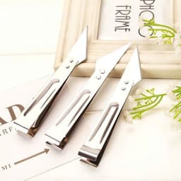 Dụng cụ nhổ lông gà vịt móng giò heo 2 trong 1 Inox - 5 pcs 2