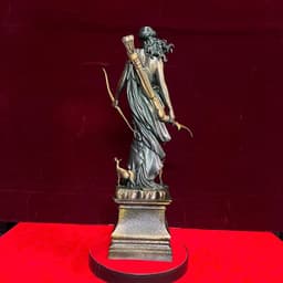 Tượng nữ thần săn bắn ( Nữ thần Artemis) in 3D . cao 31 cm 2