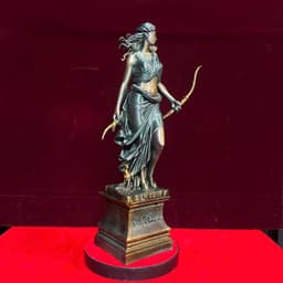 Tượng nữ thần săn bắn ( Nữ thần Artemis) in 3D . cao 31 cm 3