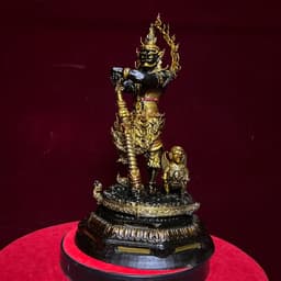 Tượng Thần Thao Wessuwan trấn tà  thailand in 3D . cao 23 cm 5