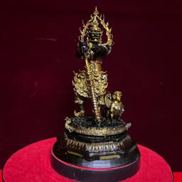 Tượng Thần Thao Wessuwan trấn tà  thailand in 3D . cao 23 cm 4
