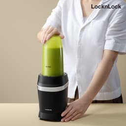 Máy xay sinh tố LocknLock Duo Turbo Blender EJM442BLK 900w có 1 cốc xay 700ml, Hàng Chính Hãng - JoyMall 1