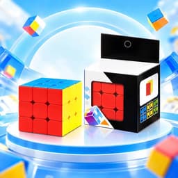 Rubik 3x3 - Khối Lập Phương Xoay 3 Tầng Nhiều Màu, Đồ Chơi Trí Tuệ Rèn Luyện Tư Duy Cho Bé 4