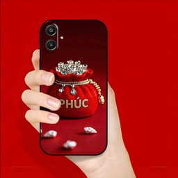 Ốp lưng Cho SAMSUNG A07/ A07 5G/ A07S/ A08 cạnh viền vuông, bảo vệ camera in hình Phúc Lộc 2026 4