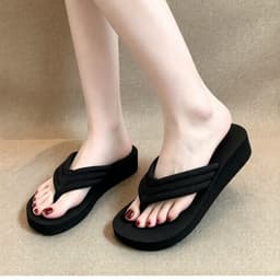 Dép Kẹp Nữ Đế Xuồng Cao Cấp Đế Xốp Êm Nhẹ Quai Mềm Thời Trang Đế Cao Từ 3 Phân Đến 10 Phân 1