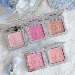 Phấn má hồng FLOWER KNOWS (Hoa Biết) dòng Vũ Điệu Bông Tuyết Snow Ballet 5g 3