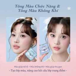 Phấn má hồng FLOWER KNOWS (Hoa Biết) dòng Vũ Điệu Bông Tuyết Snow Ballet 5g 6