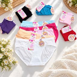 (Hàng loại đẹp)Combo 5 quần-10 quần chip cotton nữ co dãn tốt, mặc chip nữ mặc không lộ viền đẹp 6