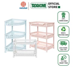 Kệ Chữ Nhật Trung To Việt Nhật 2-3 Tầng Đa Năng 5536/8/9 Đựng Gia Vị, Úp Chén Nhà Bếp - TADAHOME 1