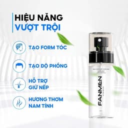 [CHÍNH HÃNG] Xịt tạo kiểu tóc nam FANMEN 100ml hỗ trợ giữ nếp, dưỡng tóc, tạo kiểu nhanh, không rít 3
