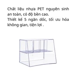 Khay Đựng Đồ Đa Năng 5 Ngăn Việt Nhật 5692 Đựng Mỹ Phẩm, Văn Phòng Phẩm, Đồ Gia Dụng - TADAHOME 8