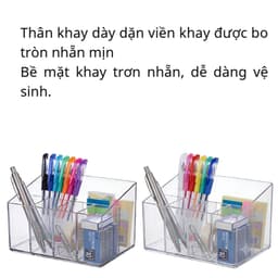 Khay Đựng Đồ Đa Năng 5 Ngăn Việt Nhật 5692 Đựng Mỹ Phẩm, Văn Phòng Phẩm, Đồ Gia Dụng - TADAHOME 7
