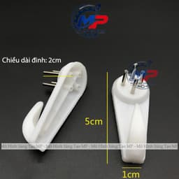 Đinh Nhựa Đóng Tường Không Cần Khoan, Đinh Treo Đồ Đinh-01 5