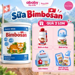 Sữa công thức Bimbosan Thụy Sĩ cho bé từ sơ sinh 3