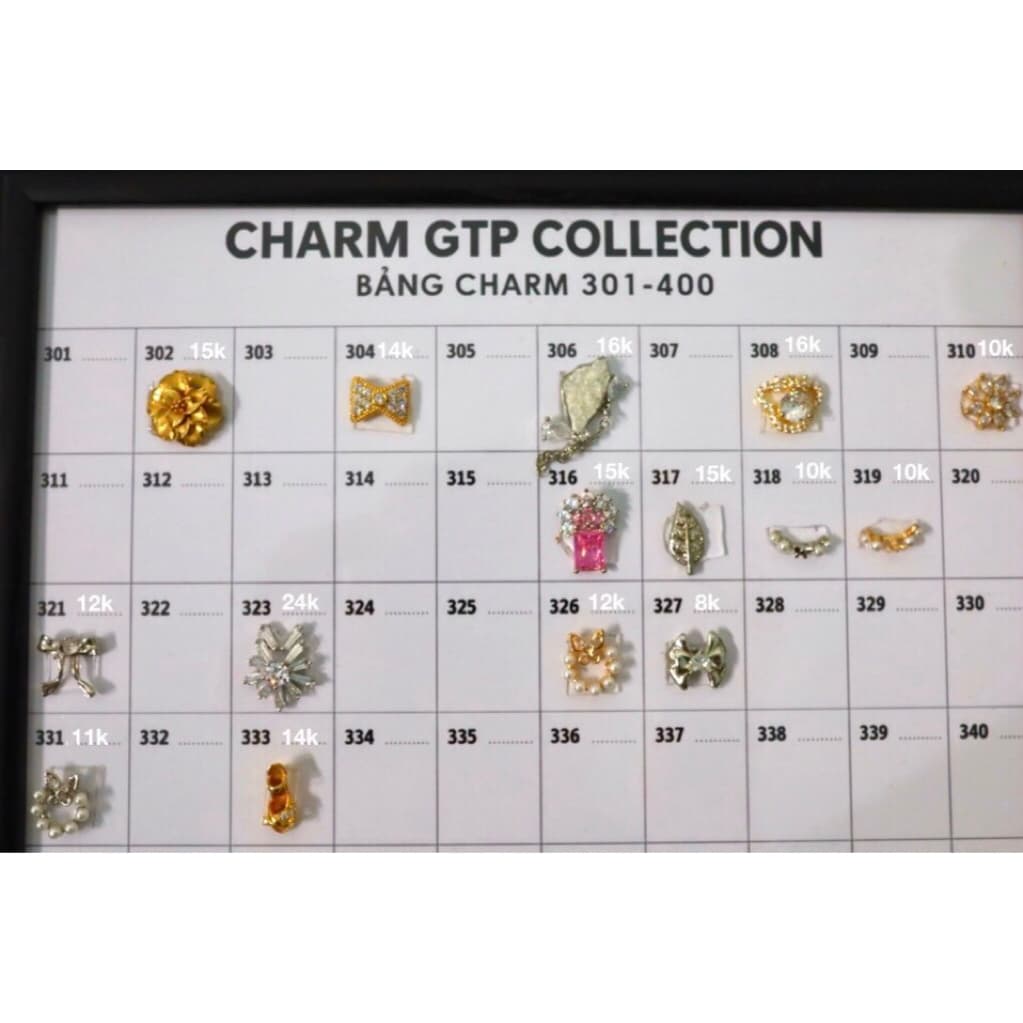 Charm Nail (301-400) Đính Móng Cao Cấp