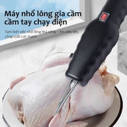 Máy Nhổ Lông Măng Gà, Vịt. LMS 2