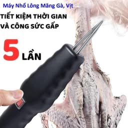 Máy Nhổ Lông Măng Gà, Vịt. LMS 1