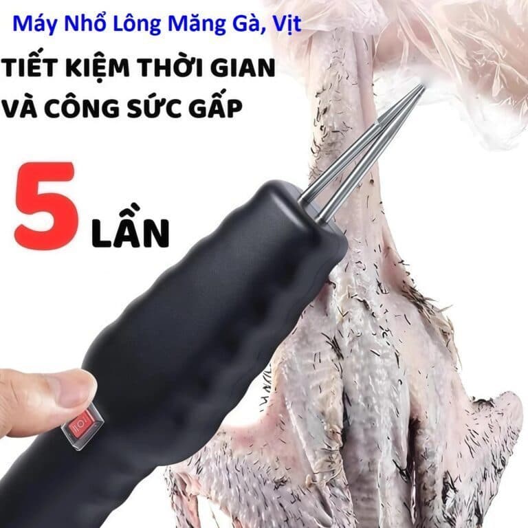 Máy Nhổ Lông Măng Gà, Vịt. LMS