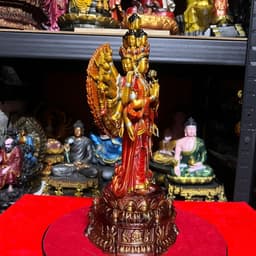 Tượng Phật Quan âm thiên Thủ Thiên nhãn in 3D . cao 31 cm. ( cao cấp) 4