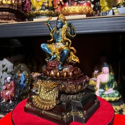 Tôn tượng Kim cang Thủ bồ tát cao cấp in 3D . cao 24 cm 2