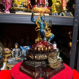 Tôn tượng Kim cang Thủ bồ tát cao cấp in 3D . cao 24 cm 3